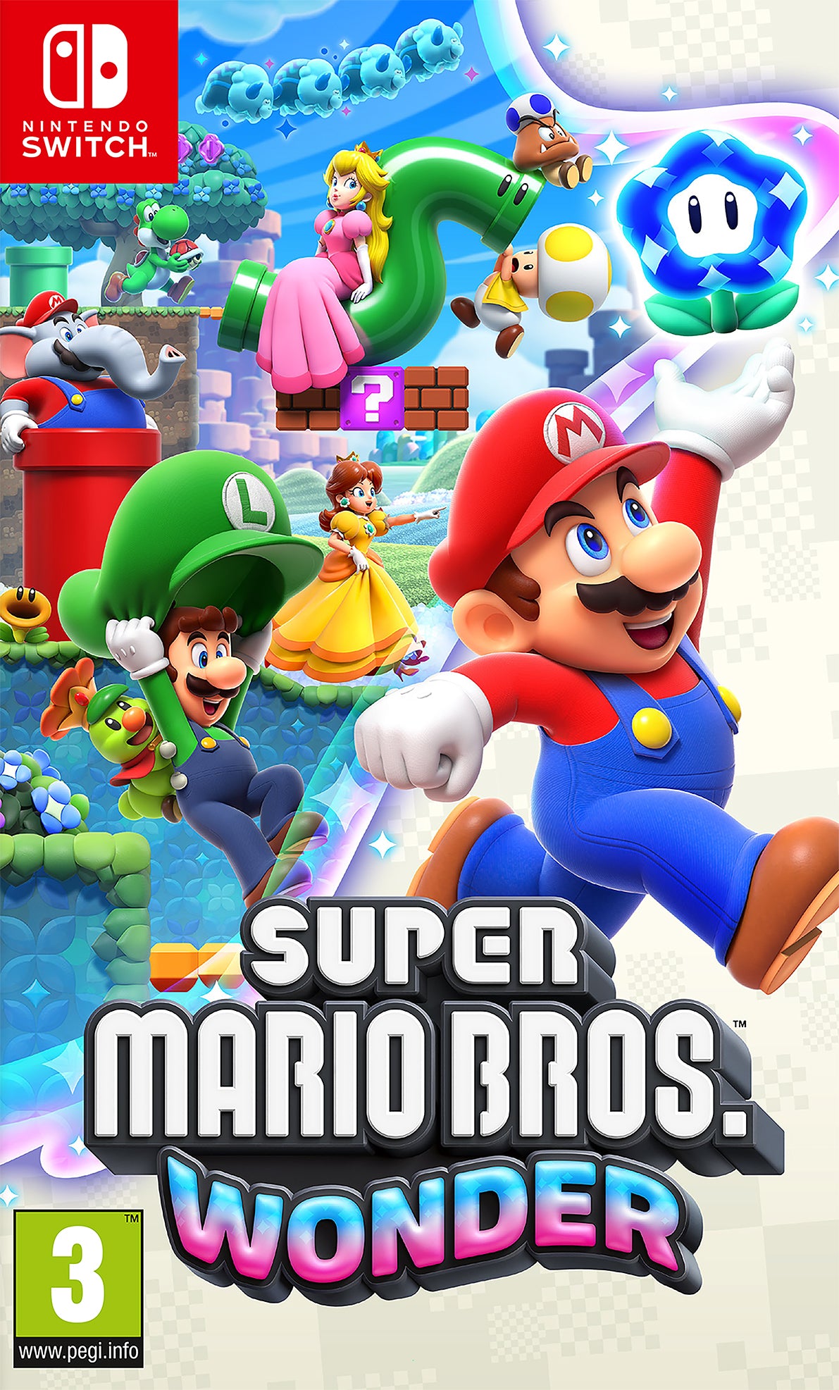 Super Mario Bros. Wonder for Nintendo Switch (Disc)