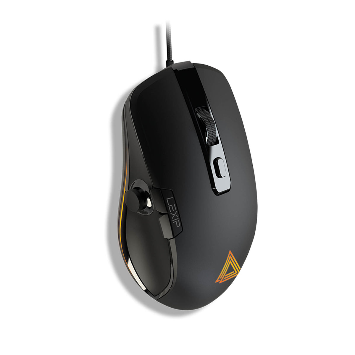 Lexip NP93 Neptunium Alpha Wired Gaming Mouse with Thumb Joystick