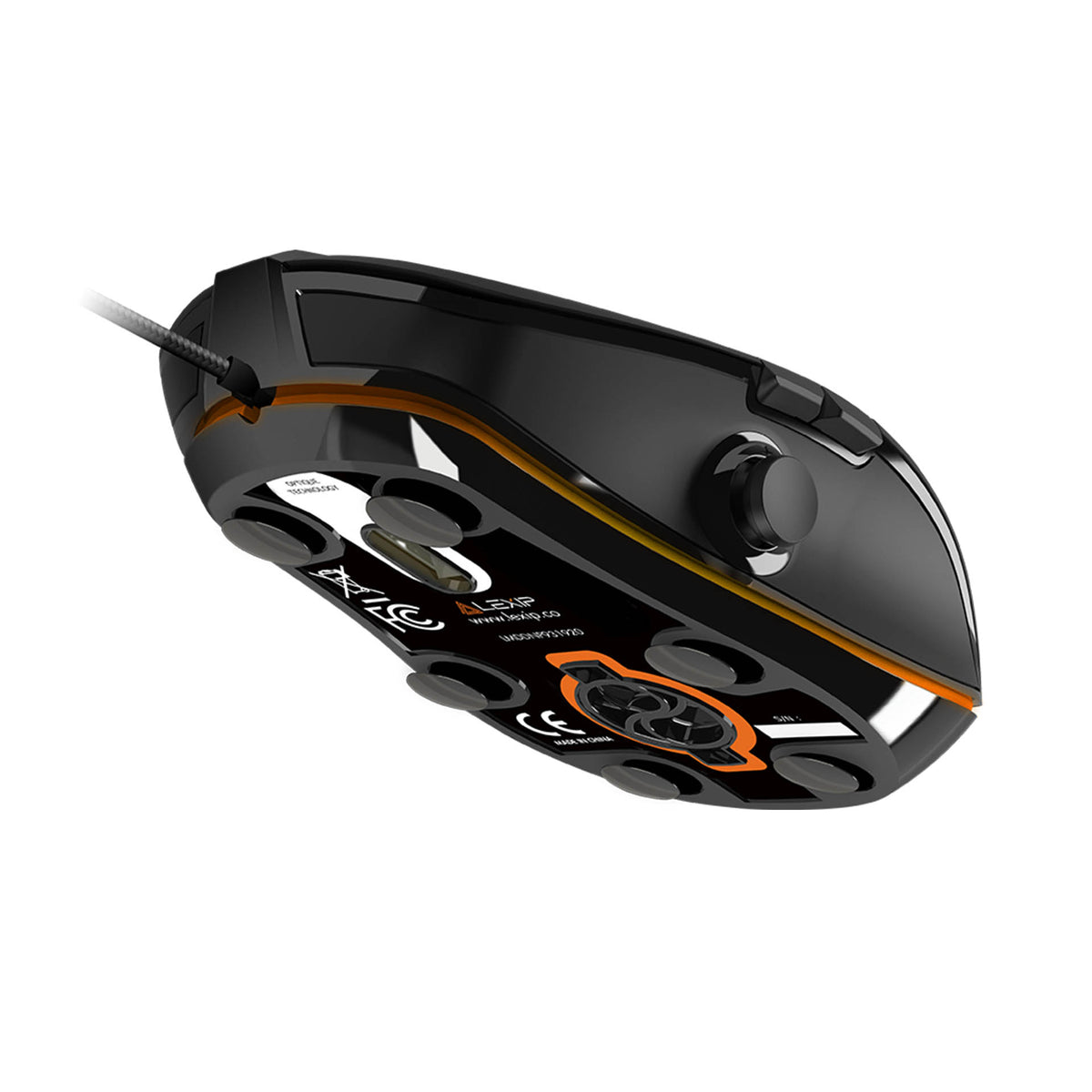 Lexip NP93 Neptunium Alpha Wired Gaming Mouse with Thumb Joystick