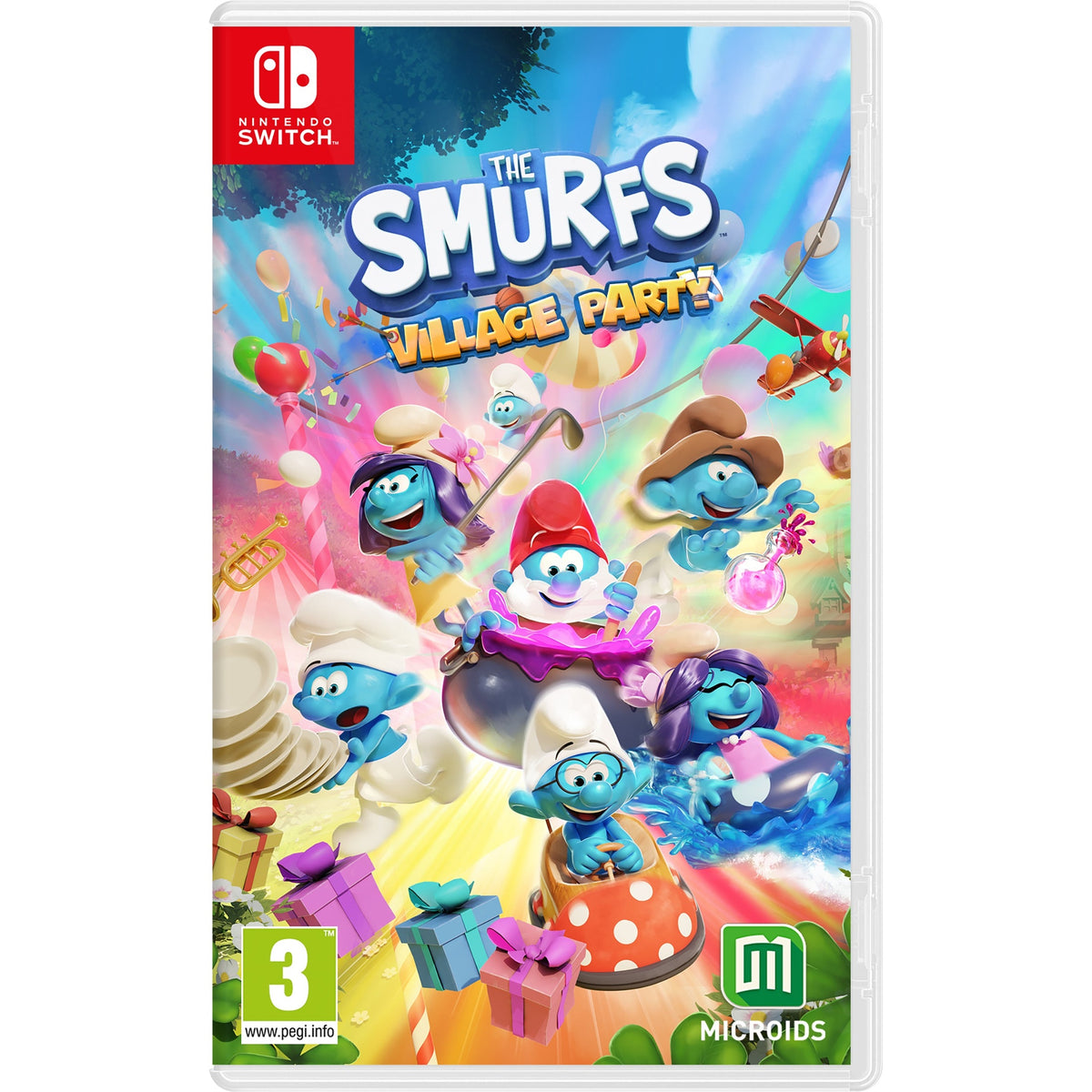 The Smurfs: Village Party for Nintendo Switch (Disc)
