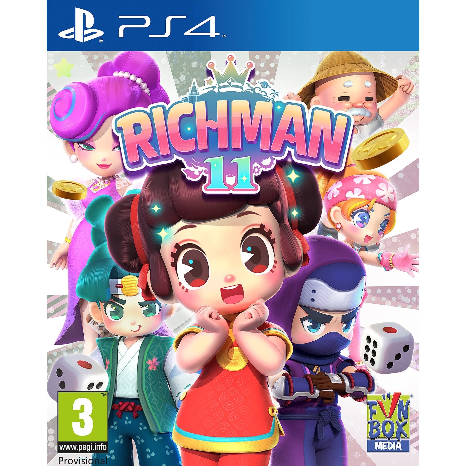 Richman 11 - Playstation 4 3D Board Game Adventure