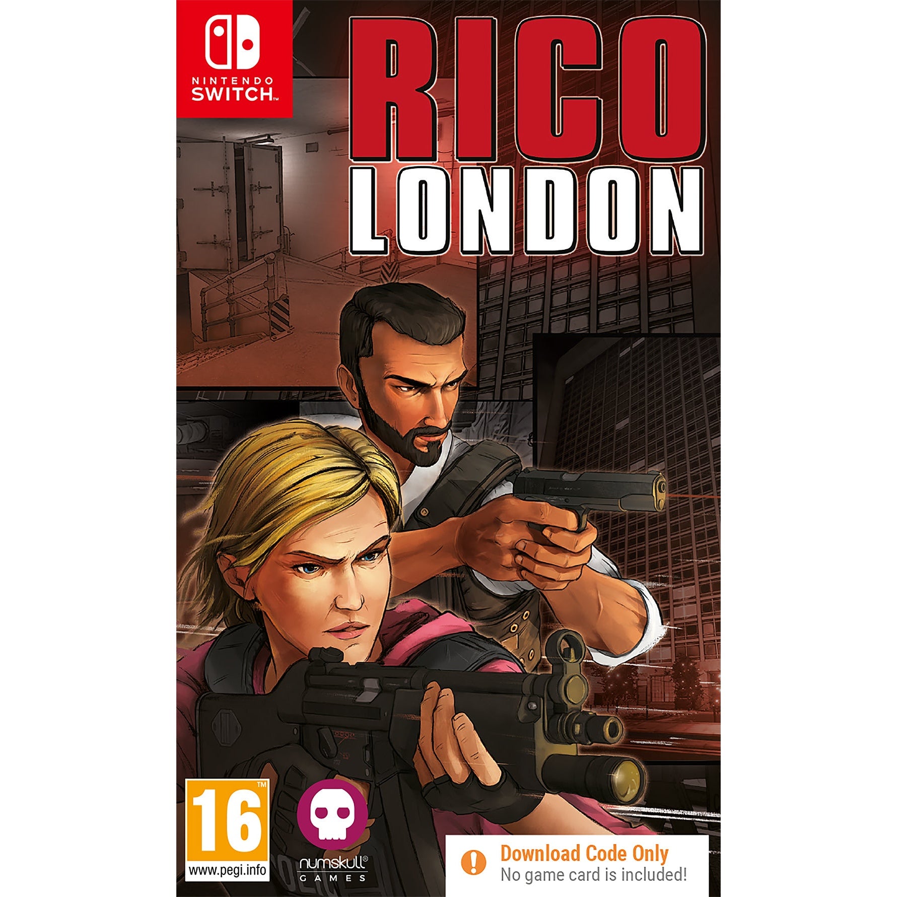 Rico London Cib - Nintendo Switch Co-Op Shooter Game