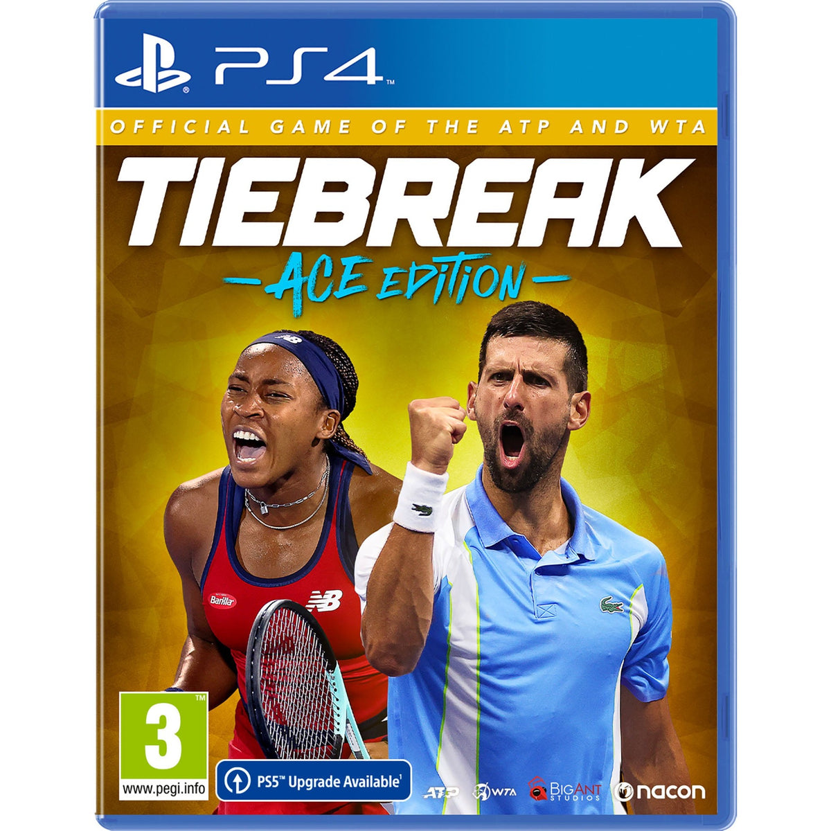 TIEBREAK: Official Game of the ATP and WTA – Ace Edition for PlayStation 4 (Disc)