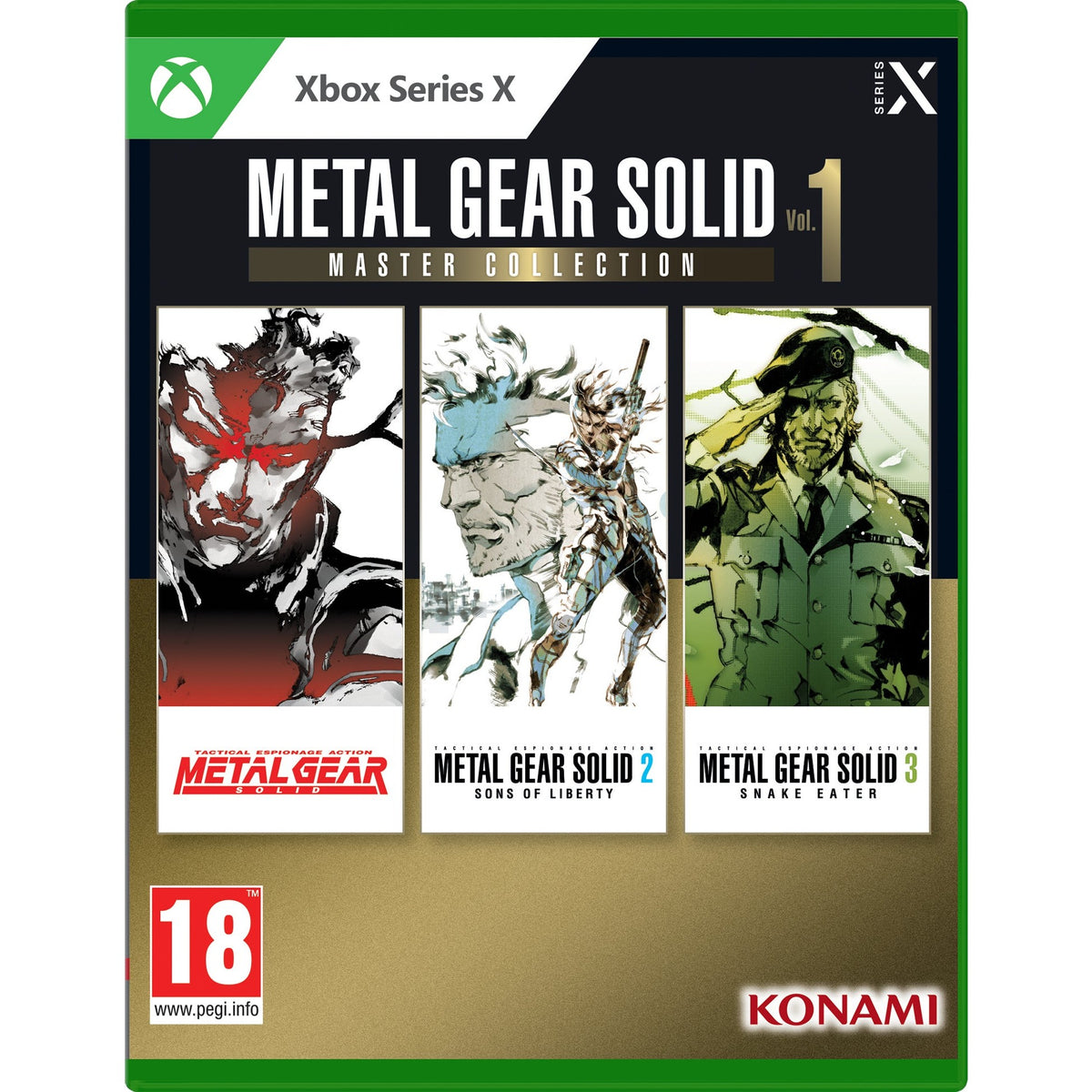 Metal Gear Solid: Master Collection Vol. 1 for Xbox Series X (Disc)