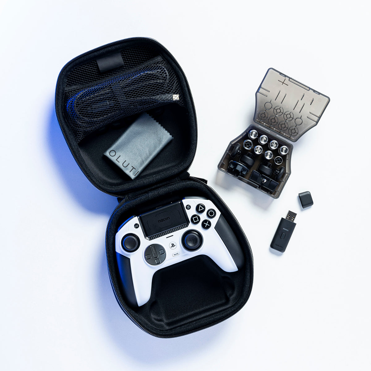 NACON Revolution 5 Pro Wireless Controller for PS5, PS4 & PC - White