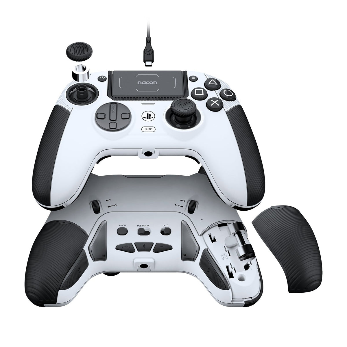 NACON Revolution 5 Pro Wireless Controller for PS5, PS4 & PC - White