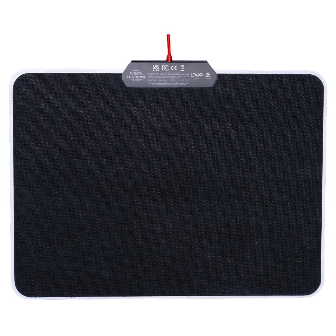 Lexip x Ubisoft Assassin's Creed Shadows LED Hard Mouse Pad