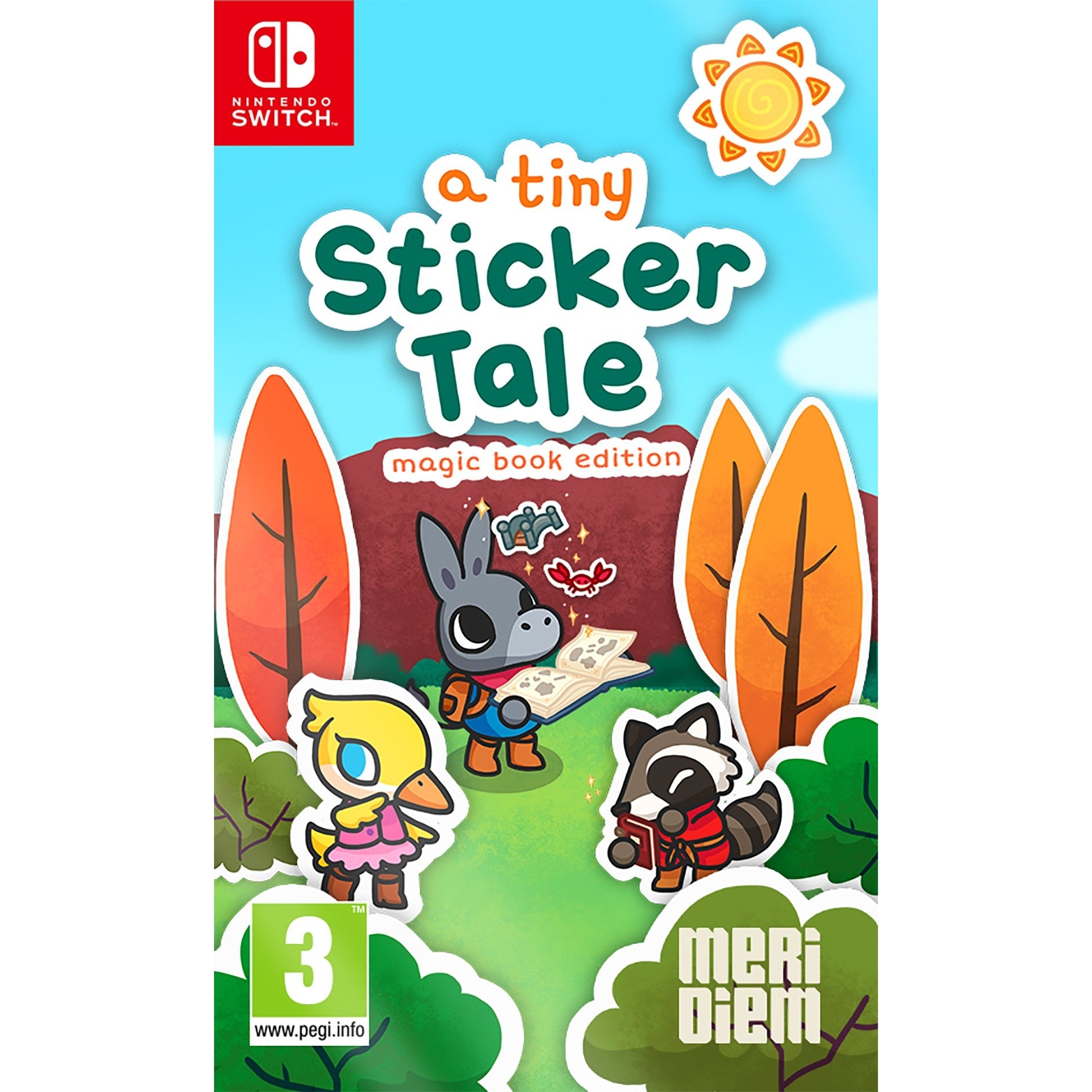 Tiny Sticker Tale Magic Book - Nintendo Switch Game