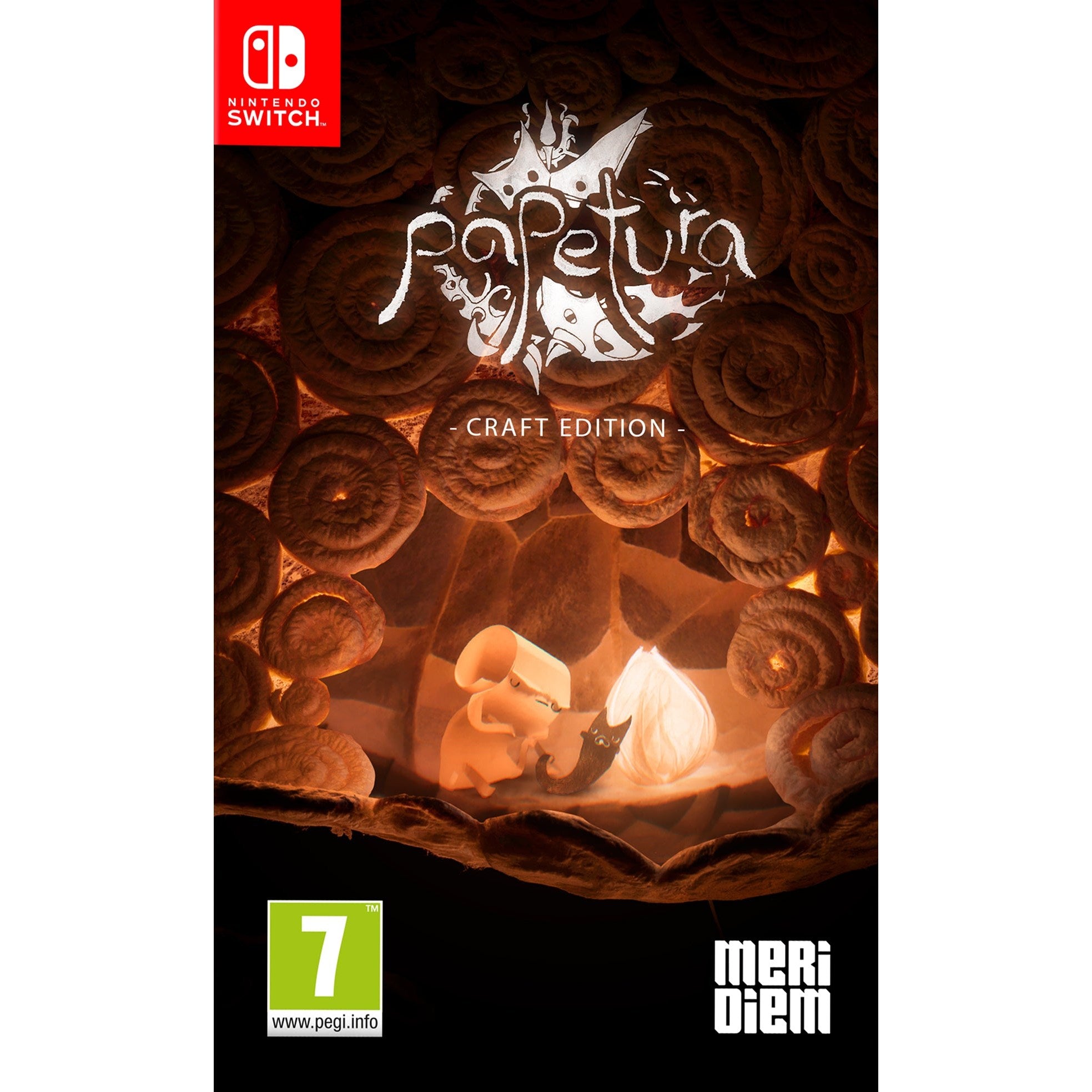 Papetura Craft Edition - Nintendo Switch Game With Artbook