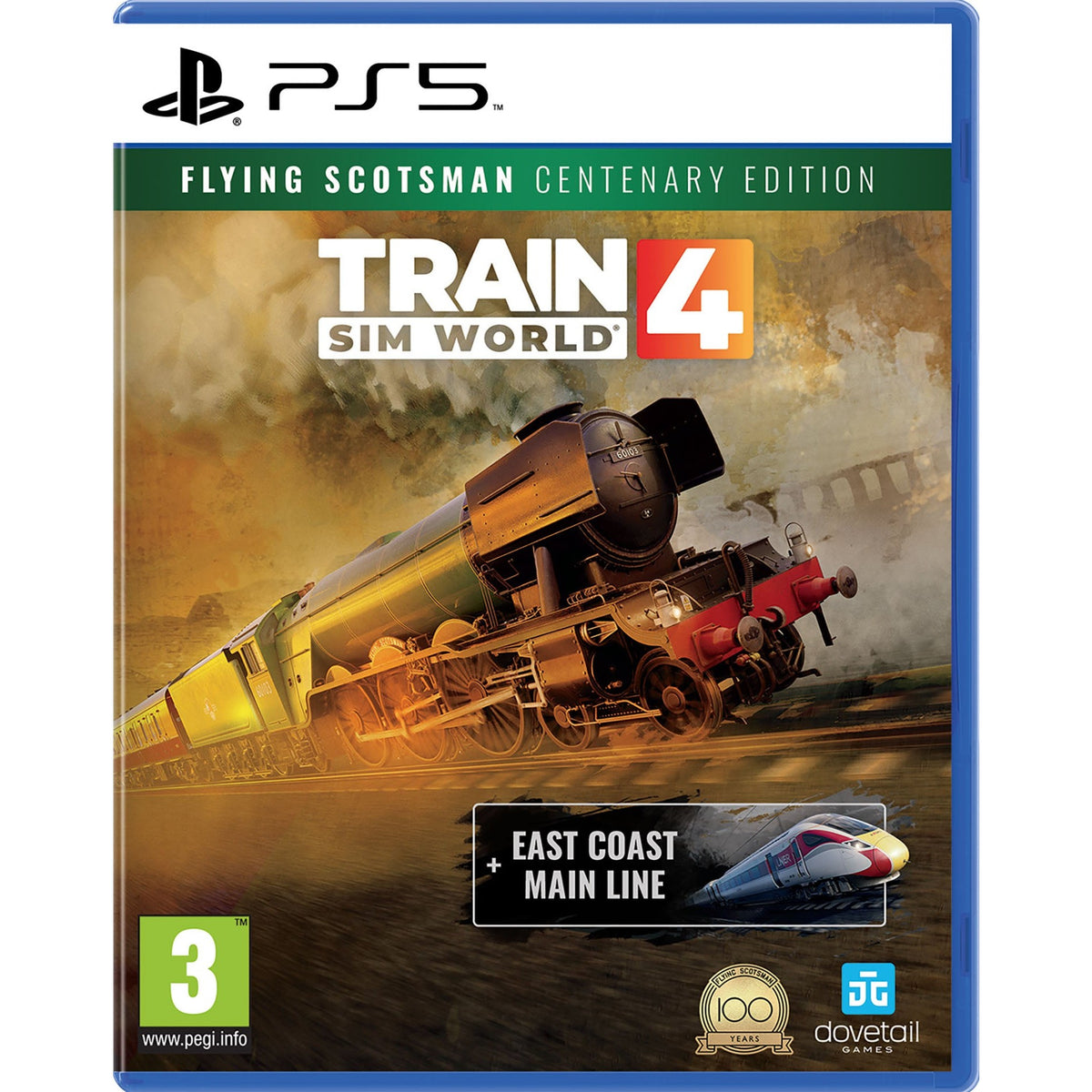 Train Sim World 4: Flying Scotsman Centenary Edition for PlayStation 5 (Disc)