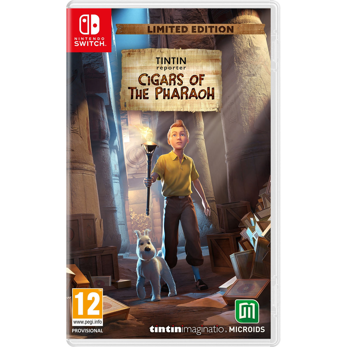 Tintin Reporter: Cigars of the Pharaoh Limited Edition for Nintendo Switch (Disc)