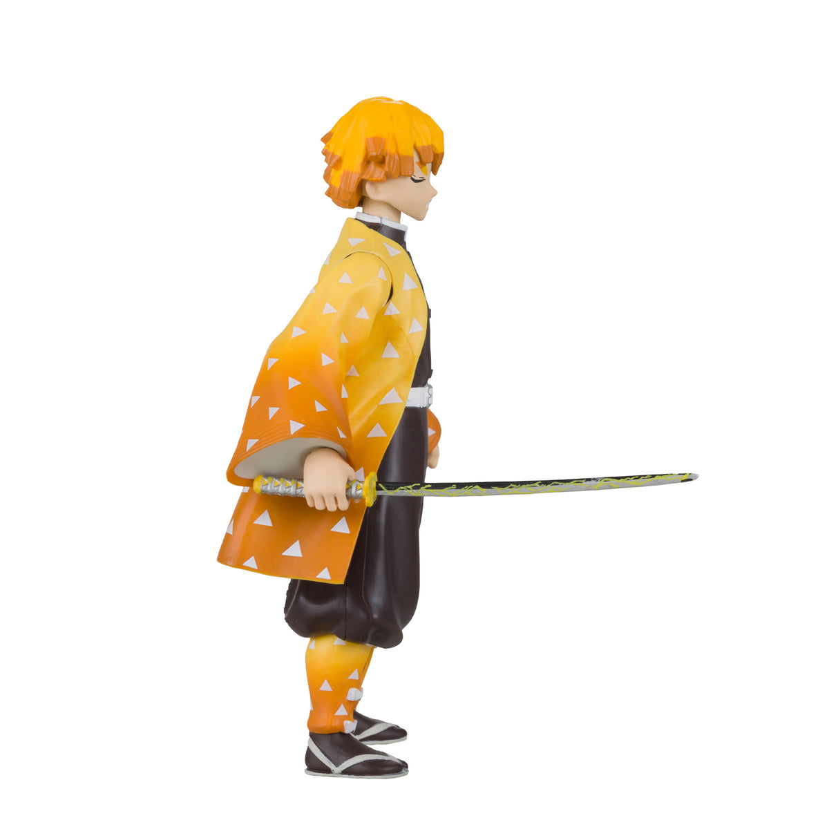 McFarlane Toys Demon Slayer Zenitsu Agatsuma Thunder Breathing First Form Deluxe 5-Inch Action Figure
