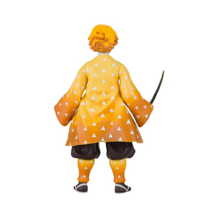 McFarlane Toys Demon Slayer Zenitsu Agatsuma Thunder Breathing First Form Deluxe 5-Inch Action Figure