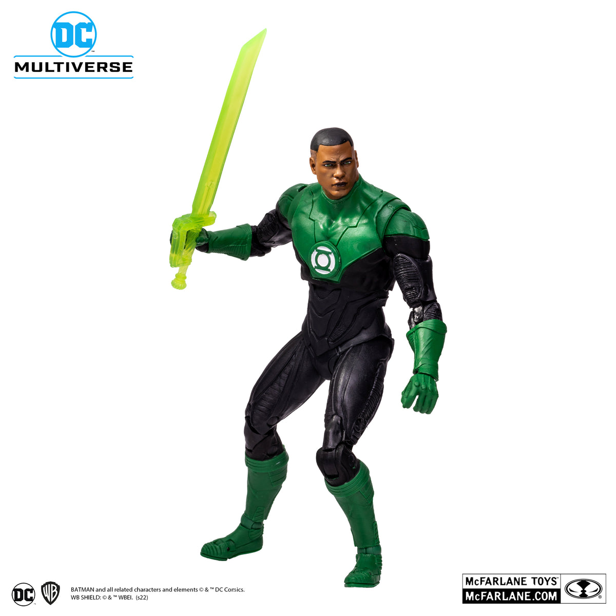 McFarlane Toys DC Multiverse Green Lantern John Stewart Endless Winter Build-A-Figure