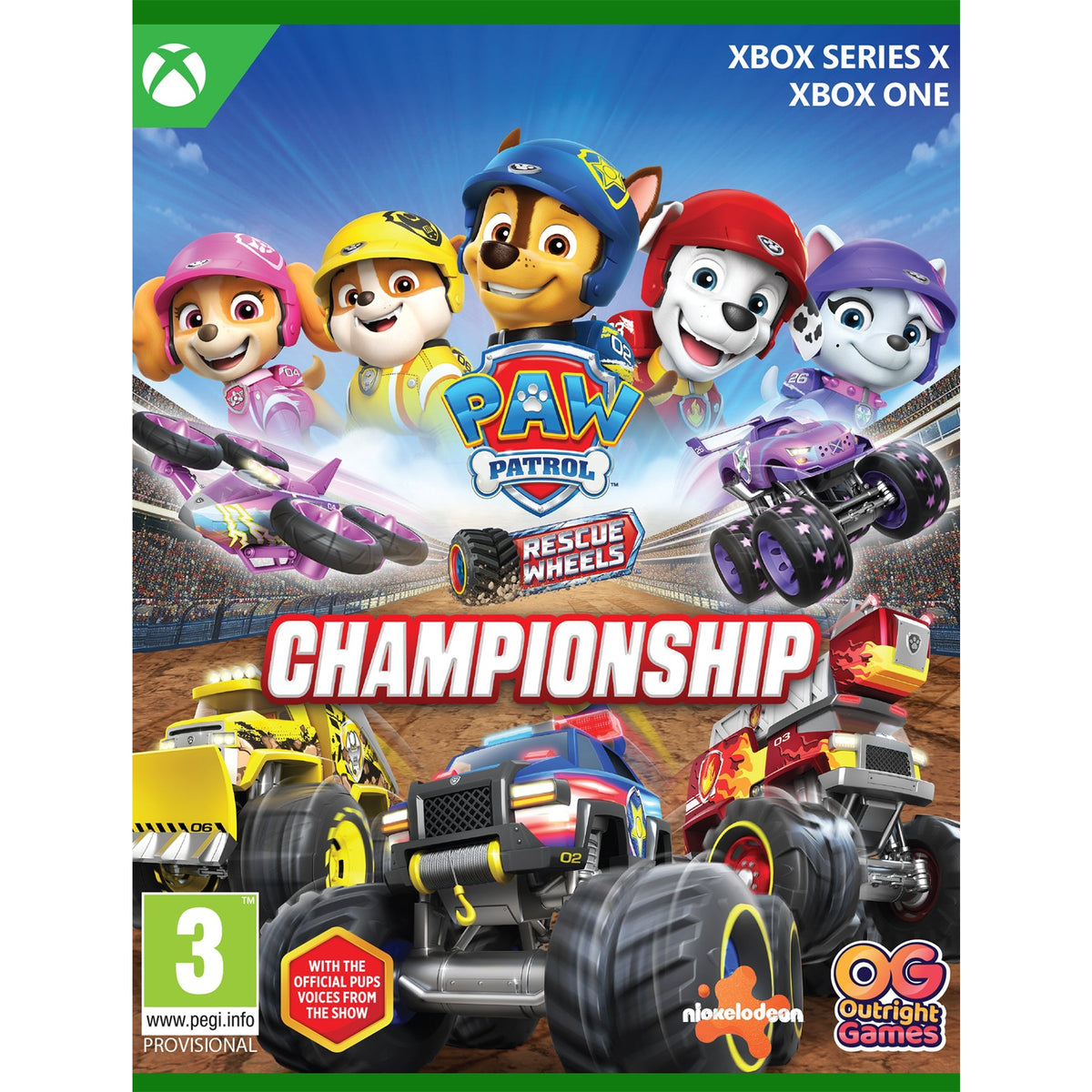 PAW Patrol Rescue Wheels: Championship - Xbox One (Disc)