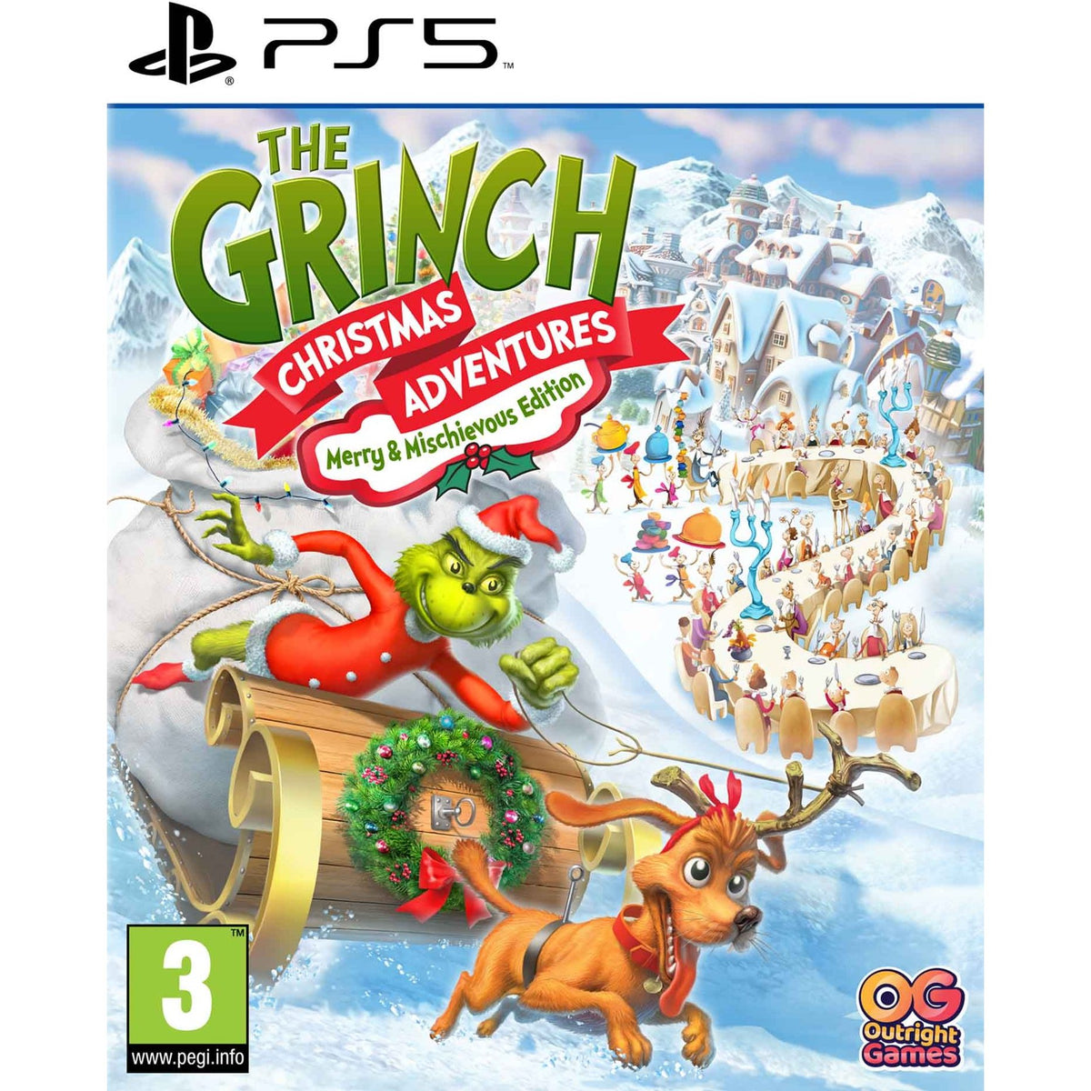 The Grinch: Christmas Adventures – Merry & Mischievous Edition PS5 (Disc)
