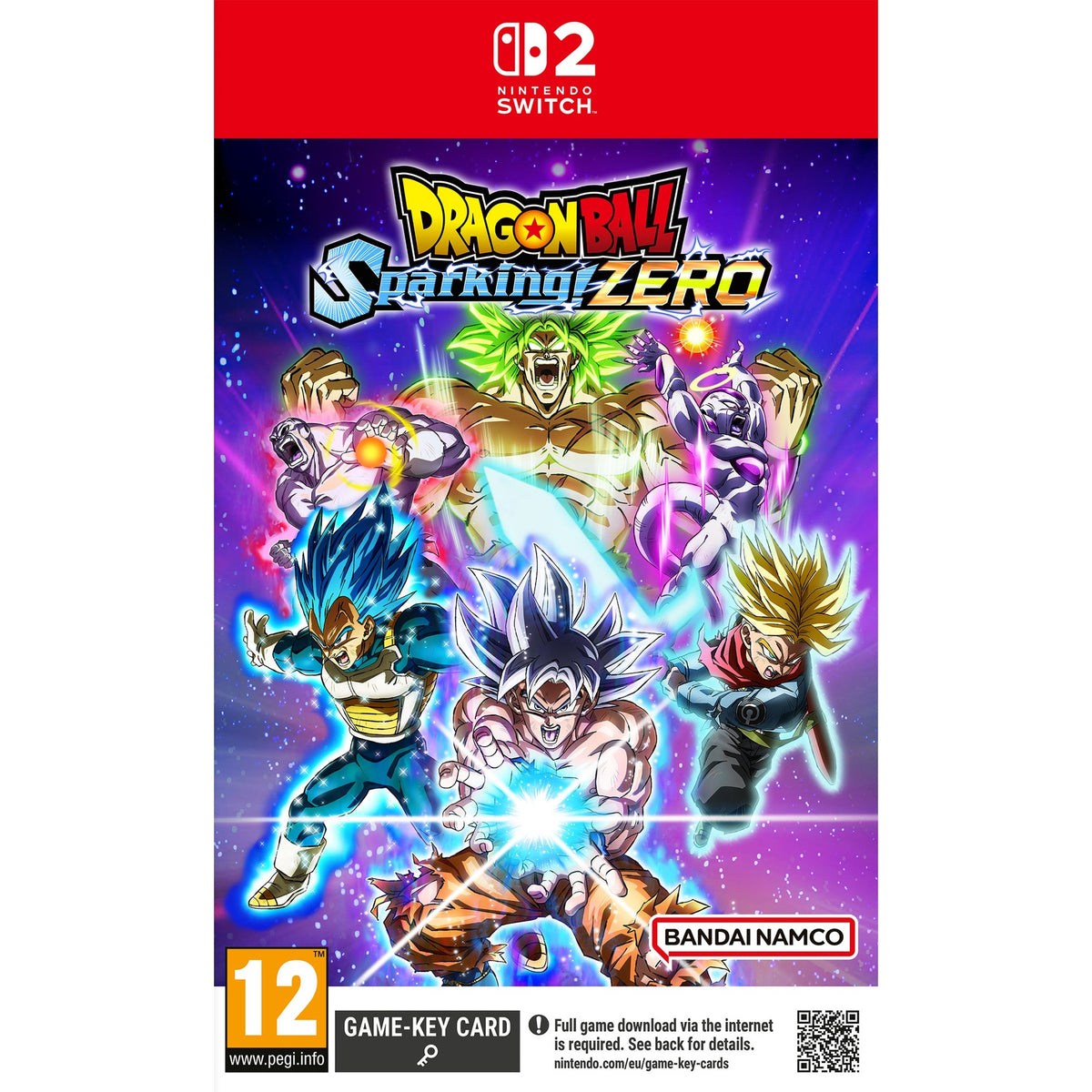 Dragon Ball: Sparking! ZERO – Nintendo Switch 2 Game-Key Card (Disc)