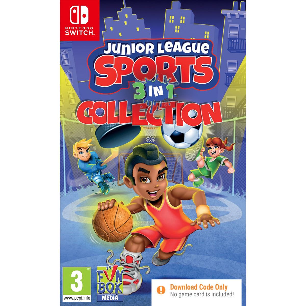 Junior League Sports 3-in-1 Collection for Nintendo Switch (Code in Box)
