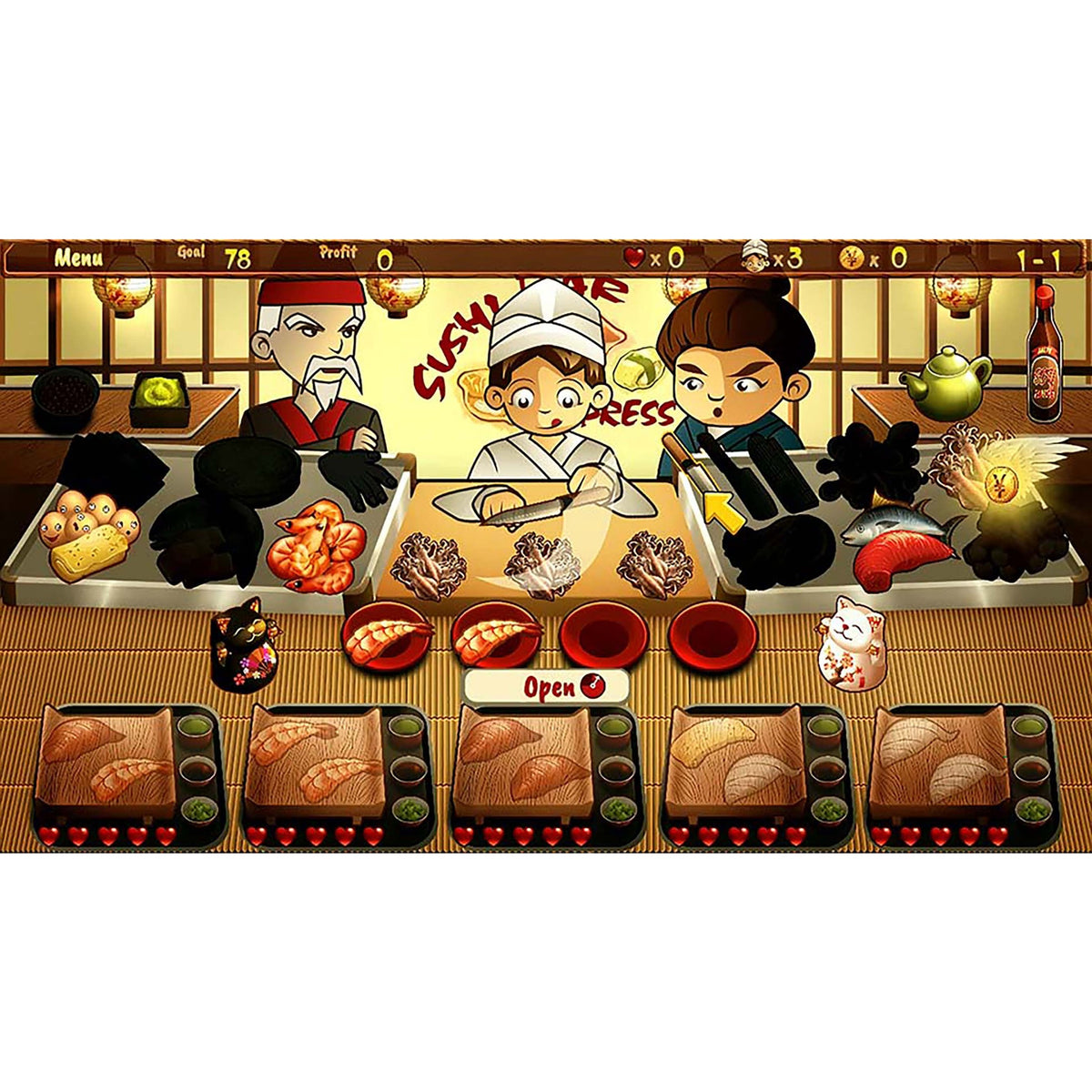 Sushi Bar Express for Nintendo Switch (Code in Box)