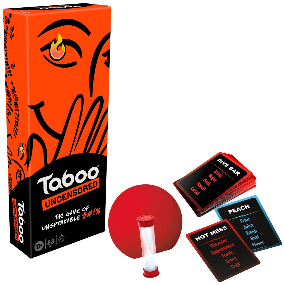 Hasbro Gaming Taboo Uncensored Adult Party Game