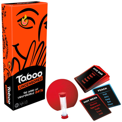Hasbro Gaming Taboo Uncensored Adult Party Game