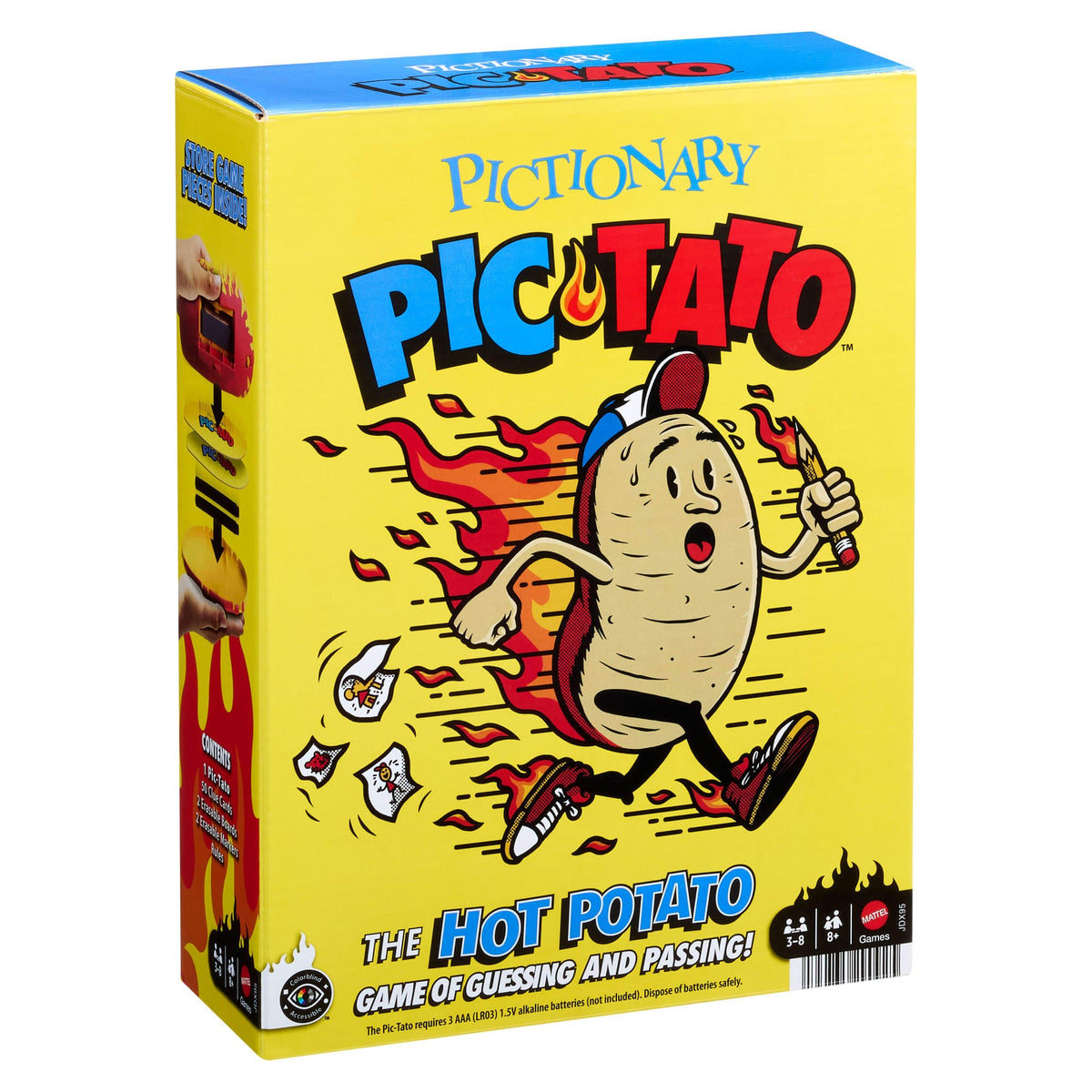 Mattel Pictionary Pic-Tato Hot Potato Drawing Game
