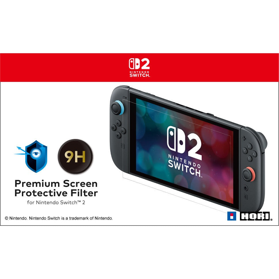 HORI Premium Screen Protective Filter for Nintendo Switch 2