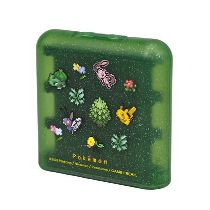 HORI Pokémon Pixel Green 24-Game Card Case for Nintendo Switch 2
