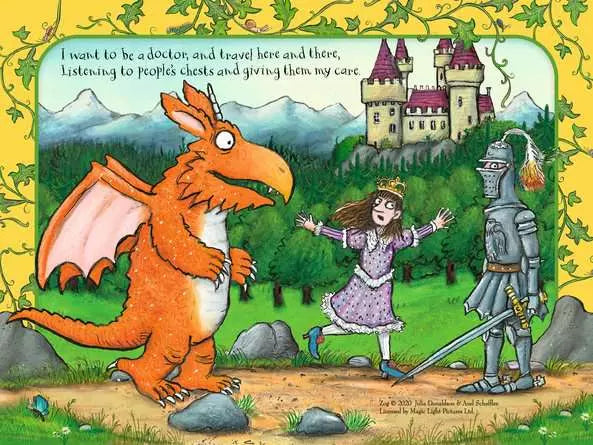 Ravensburger - Zog & Other Stories 4 in Box (12, 16, 20, 24 piece) Jigsaw Puzzle