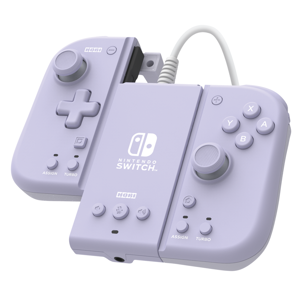 HORI Split Pad Compact Attachment Set for Nintendo Switch - Lavender
