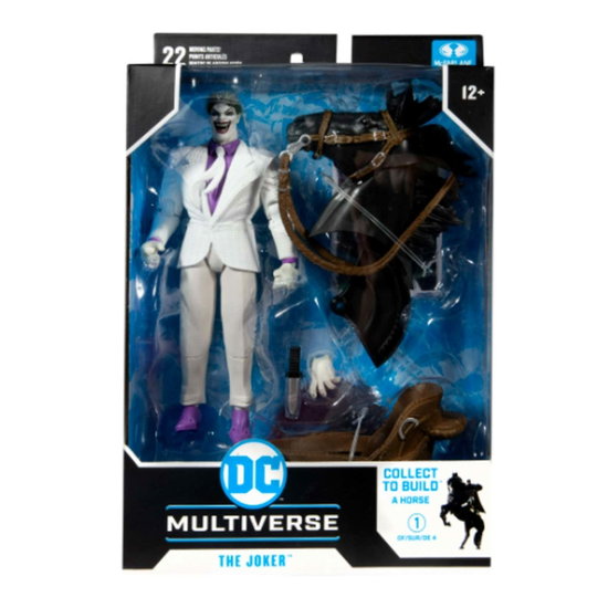 McFarlane Toys DC Multiverse The Joker The Dark Knight Returns Build-A-Horse 7-Inch Action Figure