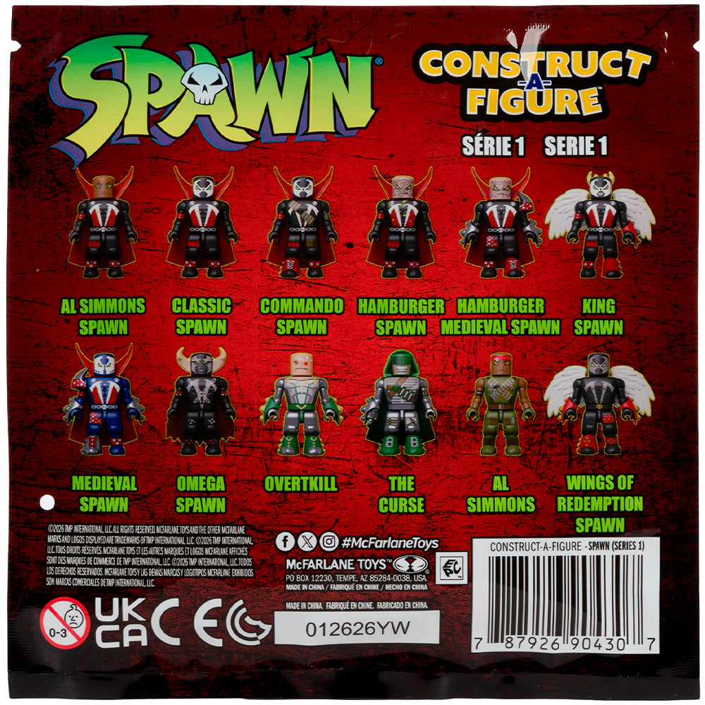 McFarlane Toys Spawn Construct-a-Figure Series 1 Mini Figure Blind Bag