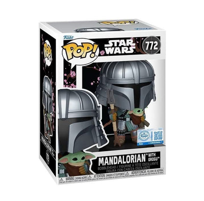 Funko Pop! Vinyl Star Wars The Mandalorian with Grogu Impressions #772