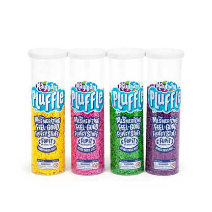 Educational Insights Playfoam Pluffle Purple, Green, Pink & Yellow 4-Pack