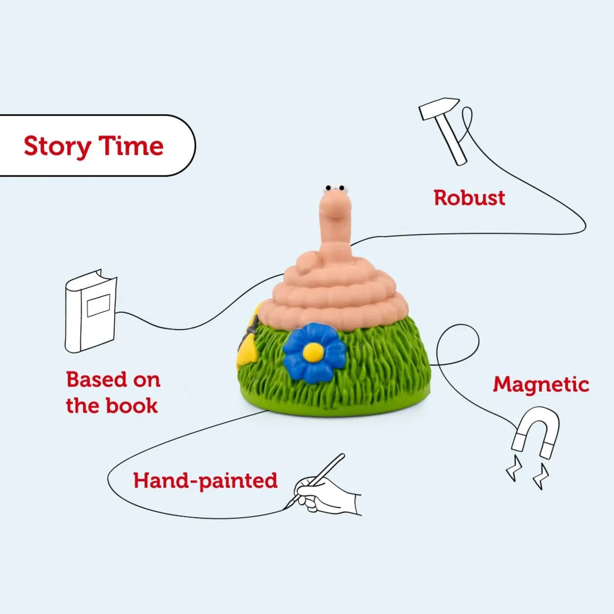 Tonies Figure – Julia Donaldson - Superworm (PRE-ORDER Releases 25/06/25)