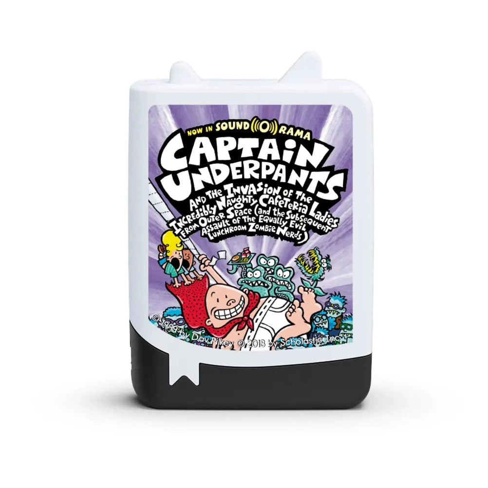 Tonies Books - Dav Pilkey - Captain Underpants and the Invasion of the Incredibly Naughty Cafeteria Ladies from Outer Space