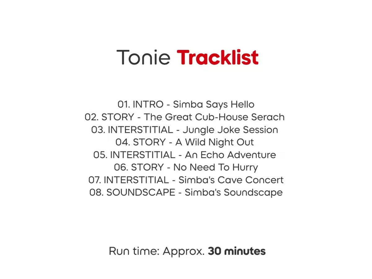Tonies - Disney Simba Cuddle Tonie
