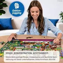 Ravensburger Disney Christmas Cafe 1000 Piece Jigsaw Puzzle
