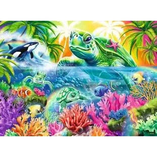 Ravensburger Ocean Treasures 300-Piece XXL Jigsaw Puzzle