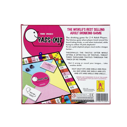 University Games Pass-Out Adult Board Game