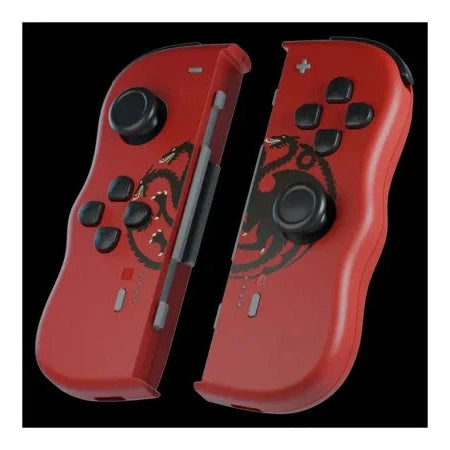 Lexip x Game of Thrones Targaryen Red Twinpads Controllers for Nintendo Switch