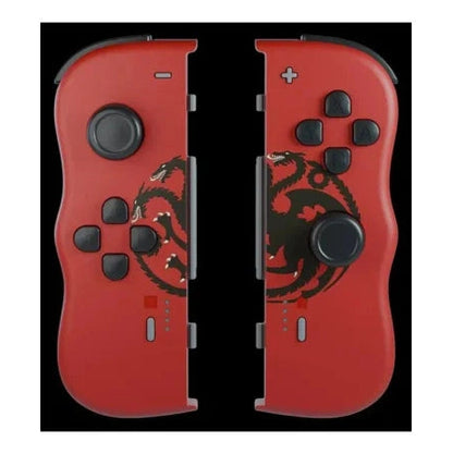 Lexip x Game of Thrones Targaryen Red Twinpads Controllers for Nintendo Switch