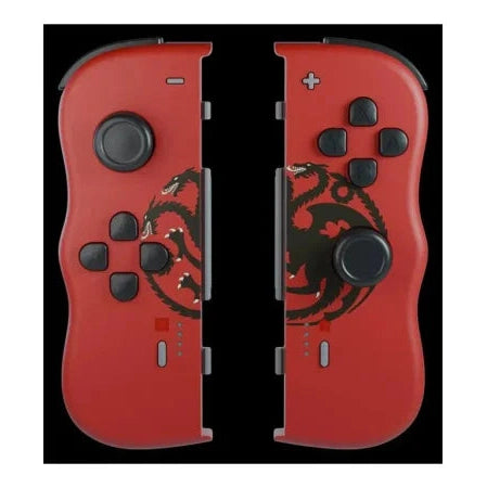 Lexip x Game of Thrones Targaryen Red Twinpads Controllers for Nintendo Switch