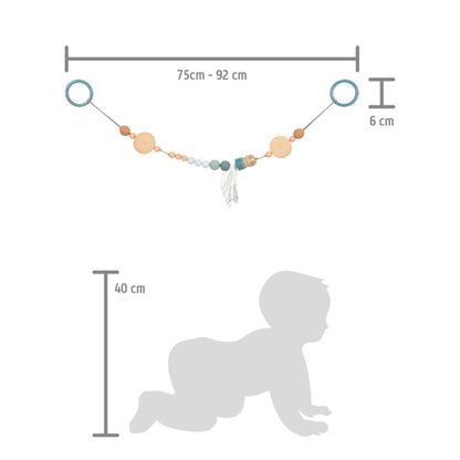 small foot Seaside Baby Pram Chain