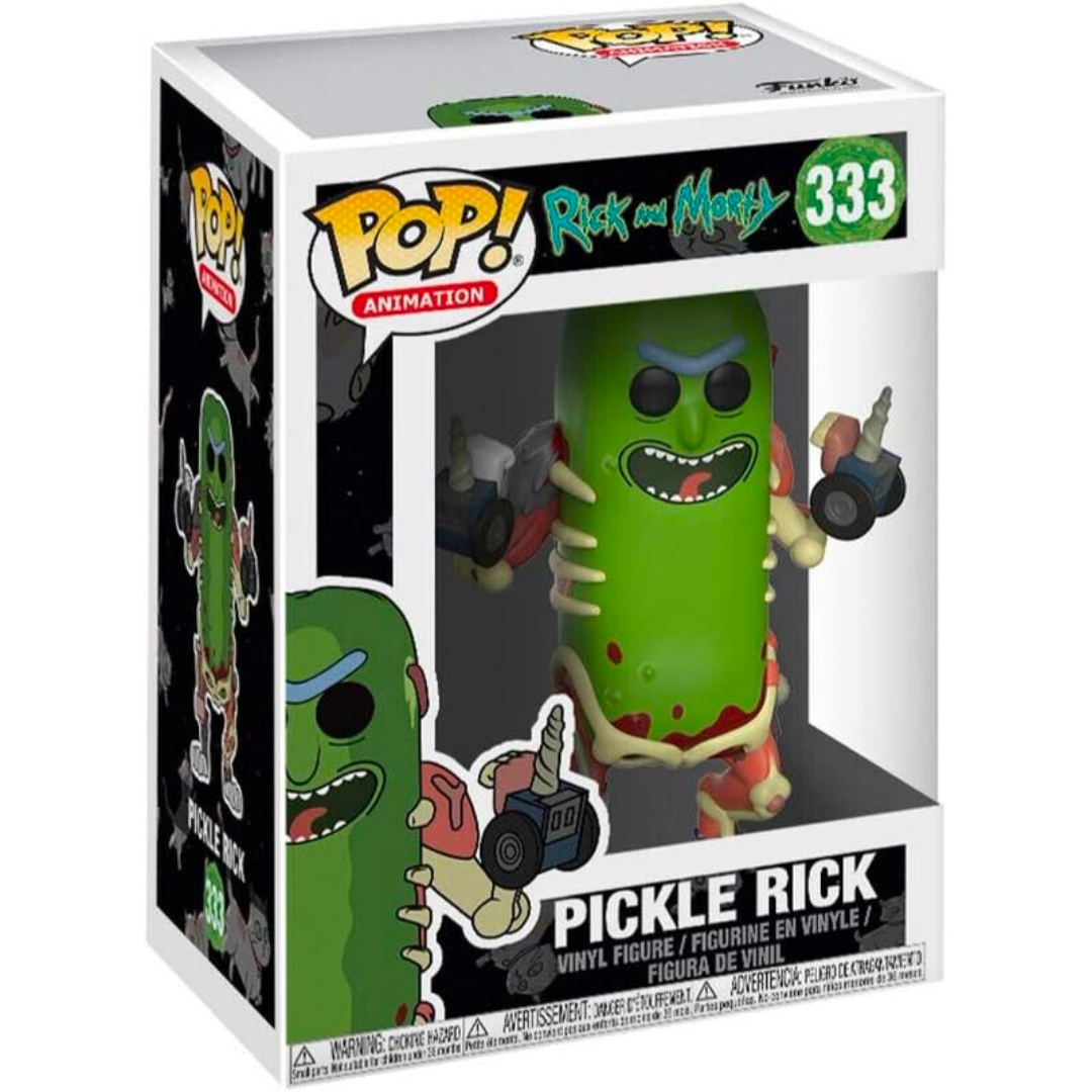 Funko Pop! Vinyl Rick and Morty Pickle Rick #333