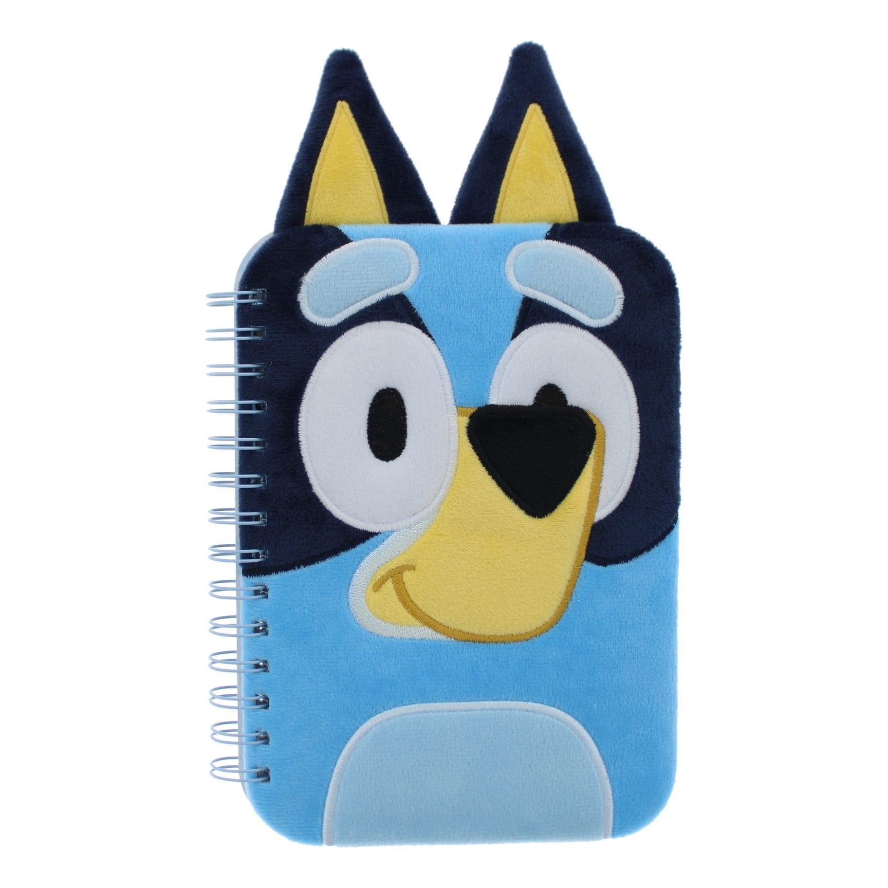 Bluey A5 Plush Spiral Notebook