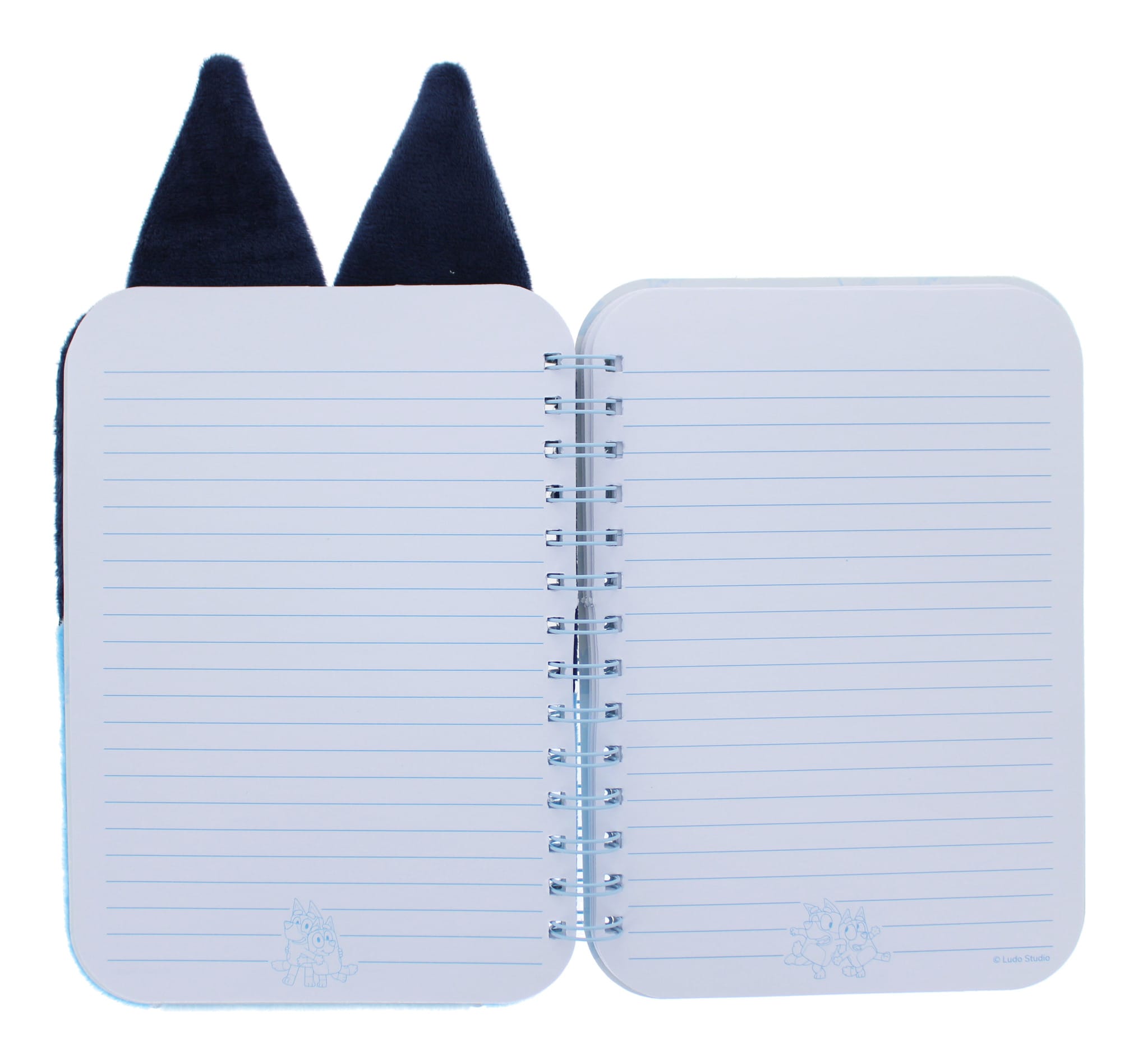 Bluey A5 Plush Spiral Notebook