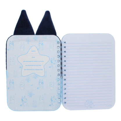 Bluey A5 Plush Spiral Notebook