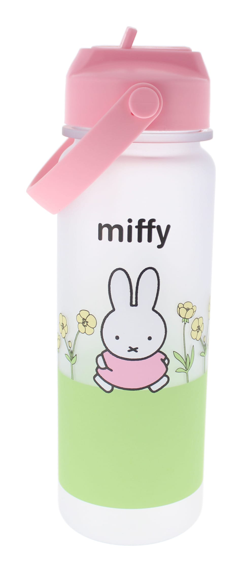 Miffy Buttercup 750ml Water Bottle with Straw