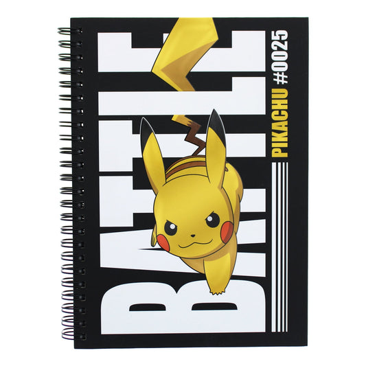 Pokémon Battle Pikachu A5 Wirebound Notebook